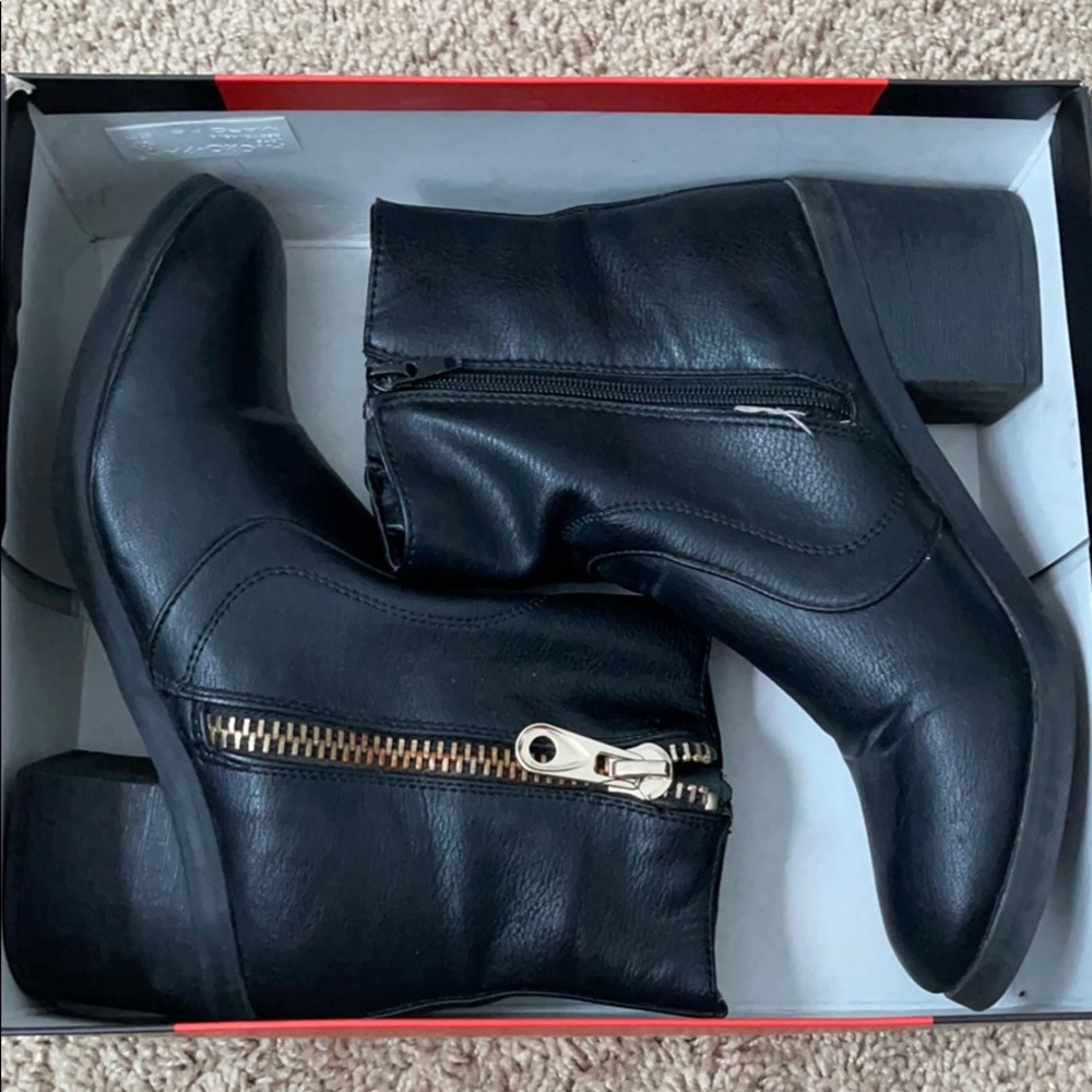 Guess Black Ankle Booties
